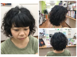 前回のヘアスタイル♪